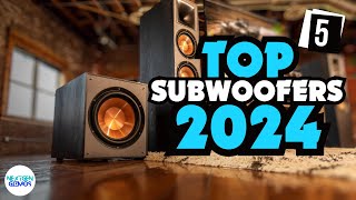 ✅Top 5 Subwoofers 2024 ✅ My Top Picks Of The Year So Far [upl. by Oinoitna67]