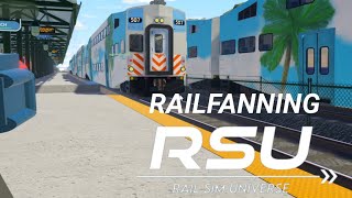 Rail Sim Universe Railfannin At Deerfield Beach [upl. by Aicil]