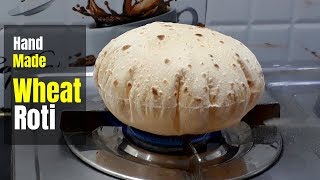 Roti  রুটি বলের মতো ফোলানো ও দীর্ঘক্ষণ নরম রাখার সিক্রেট  Chapati  Gomer Atar Ruti  Recipe 108 [upl. by Mont]