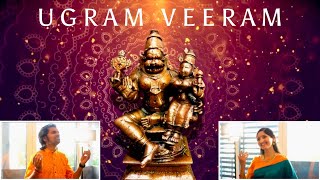 Ugram Veeram Mahaa Vishnum Lyrics amp Meaning  Aks amp Lakshmi [upl. by Berke]