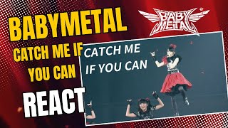 BABYMETAL  Catch Me If You Can Budokan 2014 Live  Brazilian React [upl. by Attayek]