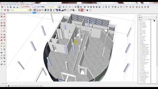 Villa SavoyePlusSpec for SketchUpAdvanced Tutorial Part15 [upl. by Aiek]