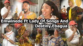 Esther Edokpayi Destiny Ebagua Was Live At Chief Odudu Palace For Emwinede Vol 23 MUST WATCH [upl. by Ainevul4]