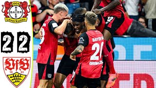 Bayer 04 Leverkusen  VfB Stuttgart 22 43 PEN Highlights DFL SuperCup bayer vs stuttgart [upl. by Annabal]