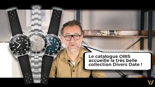 Nouveautés 2024 avec Oris Divers Date 2024  Revue de Pierre [upl. by Ranite]