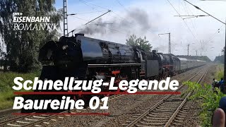 Die SchnellzugLegende Baureihe 01 Sonderfahrt zum 90Jubiläum Teil 1  EisenbahnRomantik [upl. by Lorrimor]