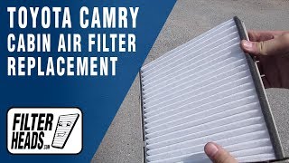 How to Replace Cabin Air Filter 2003 Toyota Camry [upl. by Dualc]