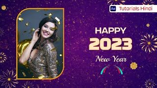 Happy new year 2024  happy new year after effects tutorial [upl. by Acirne]