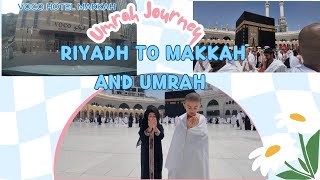 Umrah Trip from Riyadh to Makkah With Family [upl. by Enorahs813]