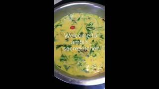 Bayam Masak Lemak Sirukeerai Sothi [upl. by Horatius]