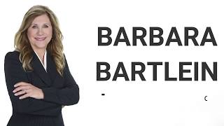 Barbara Bartlein [upl. by Nitsirt]