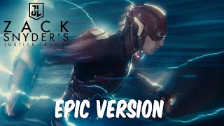 Zack Snyders Justice League  The Flash Theme At the Speed of Force EPIC VERSION [upl. by Stier]