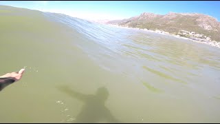 Surfing a South African Beach Break POV Muizenberg [upl. by Pearman]