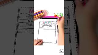 Main Idea and Supporting Details Anchor Charts and Interactive Notebook Pages [upl. by Gisela]