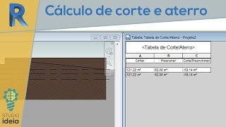 Como fazer topografia no Revit  Cálculo de Corte e Aterro TOPOGRAFIA [upl. by Adnolahs]