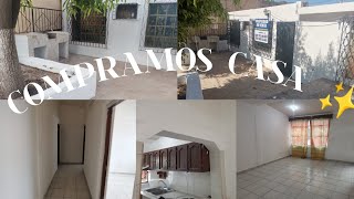 HOUSE TOUR 🏠COMPRAMOS CASA PEQUEÑA INFONAVIT✨🏠 [upl. by Vikky424]