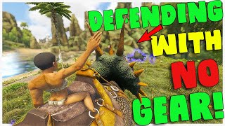 Defending Our New Base ALREADY 4 Man PVP S3E5 l Ark Survival Evolved [upl. by Babbie]