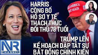 lsDuyen LeNgoc  Harris công bố hồ sơ y tế thách thức đối thủ 78 tuổi [upl. by Ahsimin]