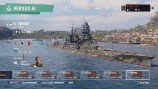 World Of Warships Legends PS4 gameplay [upl. by Reppep]