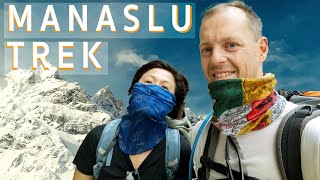 170km Trek Manaslu circuit [upl. by Wettam35]