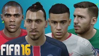 FIFA 16 Player Faces Update Ft DCosta Coutinho Trapp and more [upl. by Bundy514]