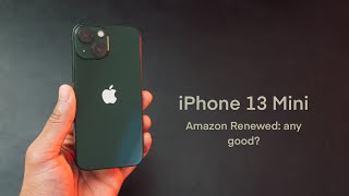 iPhone 13 mini in 2024 Amazon Renewed Unboxing and Review [upl. by Aseeram]