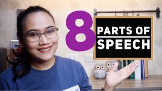 Parts of Speech  English Grammar  UPCAT and CSE Review [upl. by Elohc]