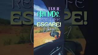 True Friends Real Life Escape Okay  youtube youtuber travel minivlog vlog vlogs shorts [upl. by Haile]