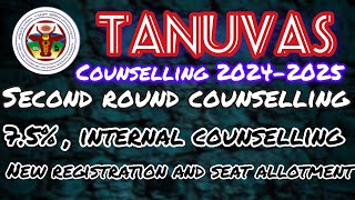 TANUVAS COUNSELINGREALLOTMENT 75SUBSCRIBE [upl. by Aikin434]