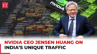 Autonomous Driving in India You’d need… Nvidia CEO Jensen Huang on India’s unique traffic [upl. by Odlo]