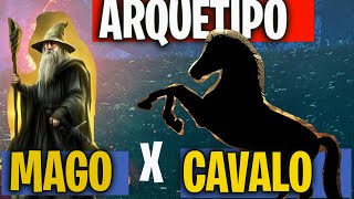 Arquétipo do MAGO X CAVALO  Minha experiência [upl. by Aw792]