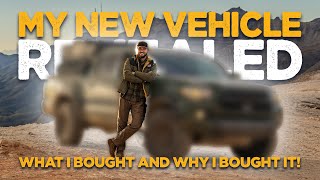 REVEALING My NEW Vehicle  Why I Bought a 2021 Toyota Tacoma [upl. by Chatav491]