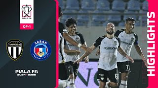 Terengganu FC 40 Sabah FC  Highlights Piala FA 20242025  FA QF1 [upl. by Woolcott155]