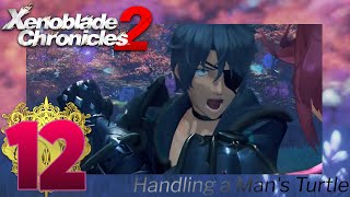 Xenoblade Chronicles 2  Episode 12  Handling a Mans Turtle [upl. by Alleynad]