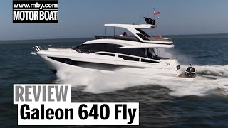 Galeon 640 Fly  Review  Motor Boat amp Yachting [upl. by Vaenfila]