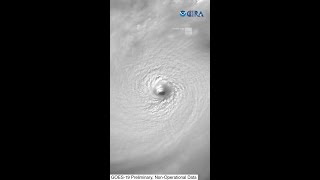 Satellite View Of Hurricane Milton [upl. by Atteuqahs920]