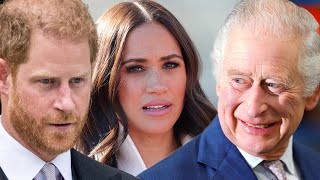 King Charles the 3rd just snub prince Harry and Meghan markle for the trooping the colours [upl. by Dlorej]