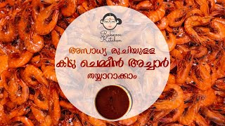 Recipe  30  ചെമ്മീൻ അച്ചാർ  Chemmeen Achar  Rukkoos Kitchen [upl. by Acihsay]