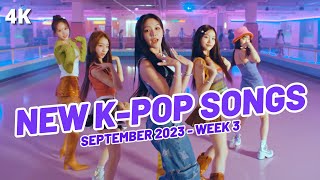 NEW KPOP SONGS  SEPTEMBER 2023 WEEK 3 [upl. by Dimond]