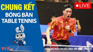 Trực Tiếp Chung Kết Bóng Bàn SEA Games 32 Hôm Nay  Thái Lan  Singapore  Table Tennis Final [upl. by Magas]