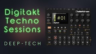 Digitakt Techno Sessions 01  Modub Explorations DeepTech [upl. by Rebeca709]