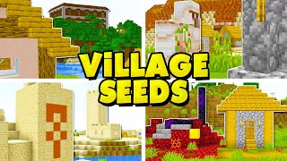 TOP 20 BEST NEW VILLAGE SEEDS For Minecraft 1164 Minecraft Java Edition Seeds [upl. by Schilling]