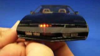 Aoshima Knight Rider 2000 KITT LED Scanner Light [upl. by Marleen304]