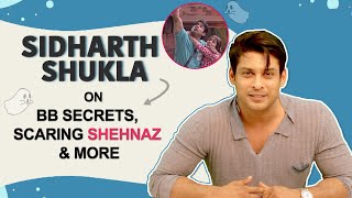 Sidharth Shukla Spills Secrets About Bigg Boss 13  Scaring Sidnaaz amp More [upl. by Akimet]