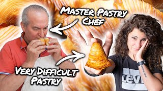 Making the MOST DIFFICULT Italian Pastry for a MASTER PASTRY CHEF [upl. by Assenad880]