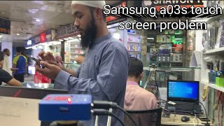 Samsung Galaxy a03s screen touch problem [upl. by Emelita]