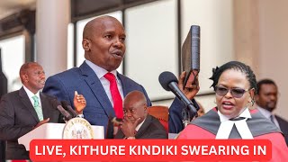 LIVE KITHURE KINDIKI SWEARING IN AS DEPUTY PRESIDENT AT KICC [upl. by Annohsal]