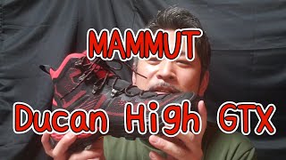 MAMMUT Ducan High GTX 【登山靴】 [upl. by Ayn114]