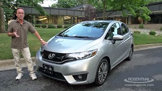 2015 Honda Fit Hatchback Test Drive amp Review [upl. by Kazue62]