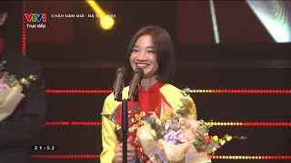 Nguyễn Thị Oanh giành cú đúp danh hiệu tại VTV Awards 2023 [upl. by Goulette]